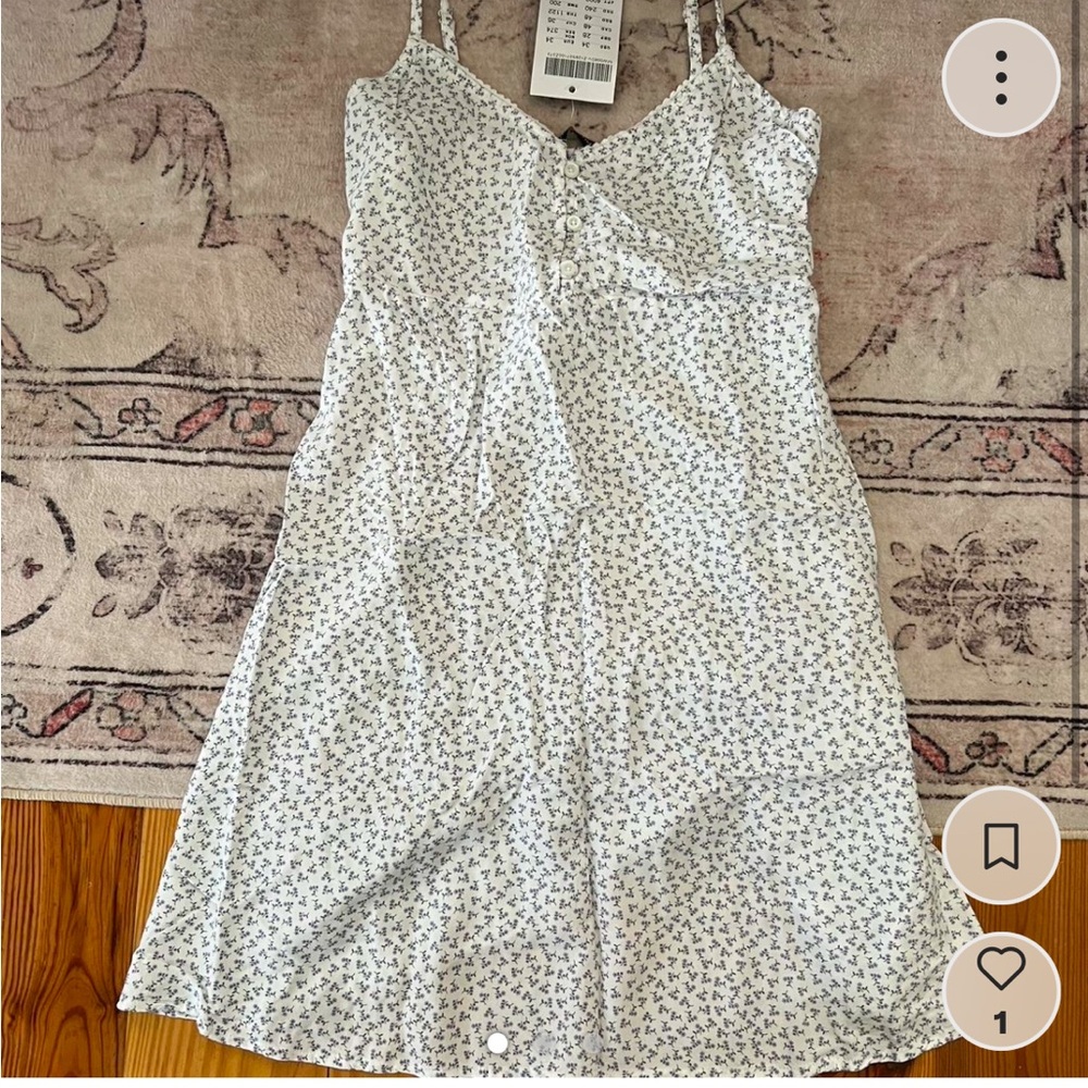 NWT Brandy Melville Floral Spaghetti Strap Dress